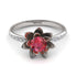 Lotus Flower Ruby ring - Lotus no. 15