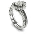 A Princess Ring Bridal Set Diamond Ring- Lucy no. 3