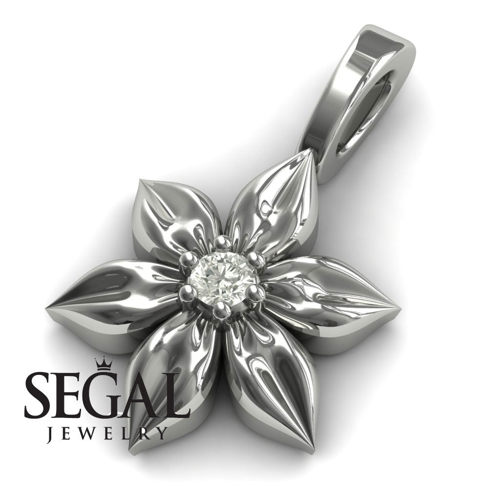 Flowers And Branches Pendant - Katherine no 3
