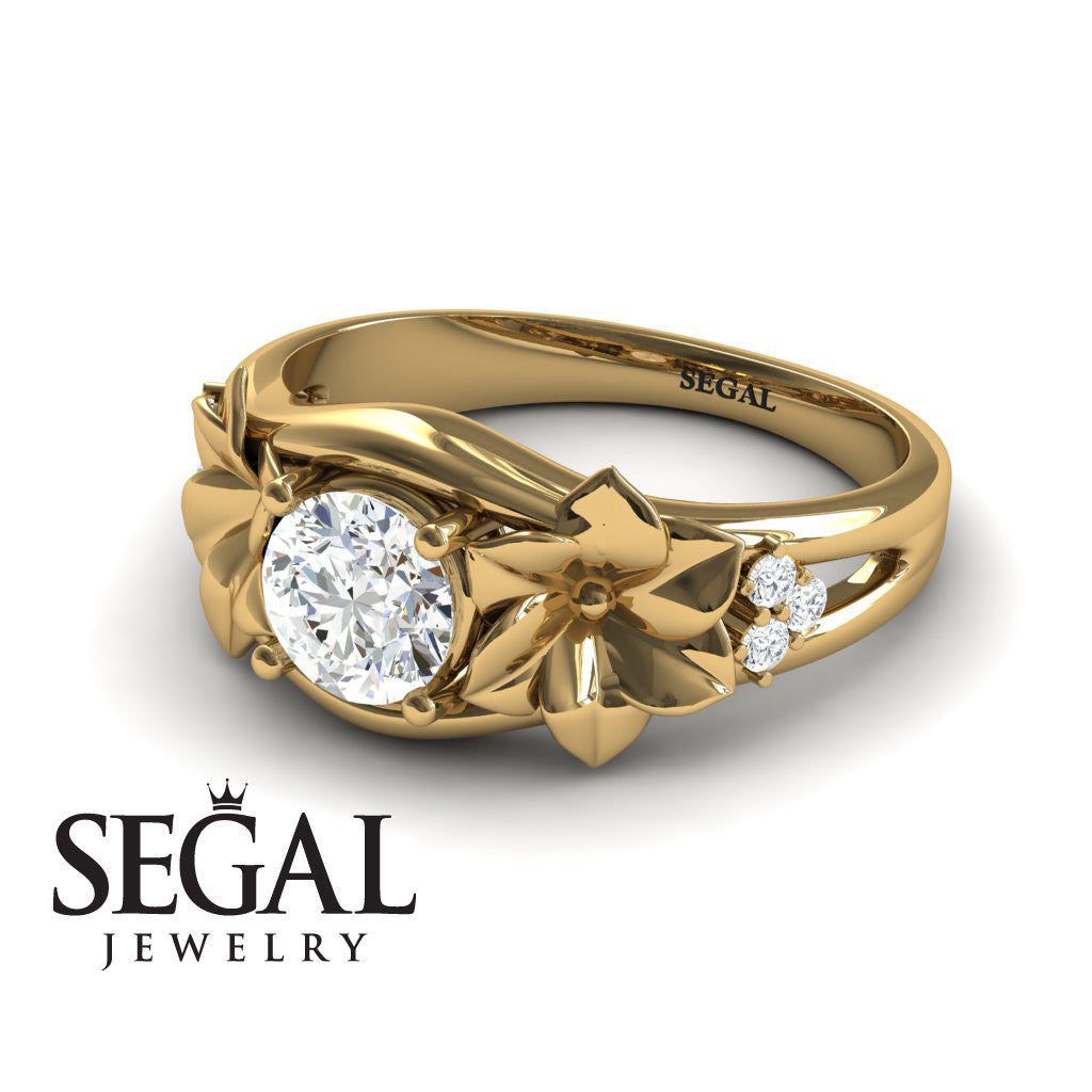 Narcissus Trilogy Diamond Ring- Bob's Blossom no. 1