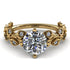 Leaves All Around Yellow Gold Diamond Ring - Sydney 2ct No. 1