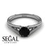 The Royal Queen Black Diamond Ring- Eva no. 6