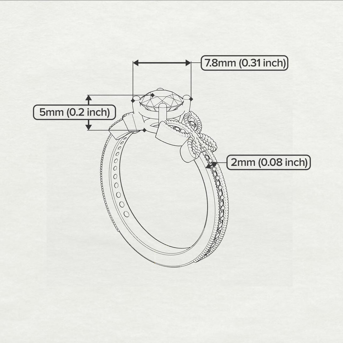 The Butterfly Stairs Ruby Ring- Amelia no. 12