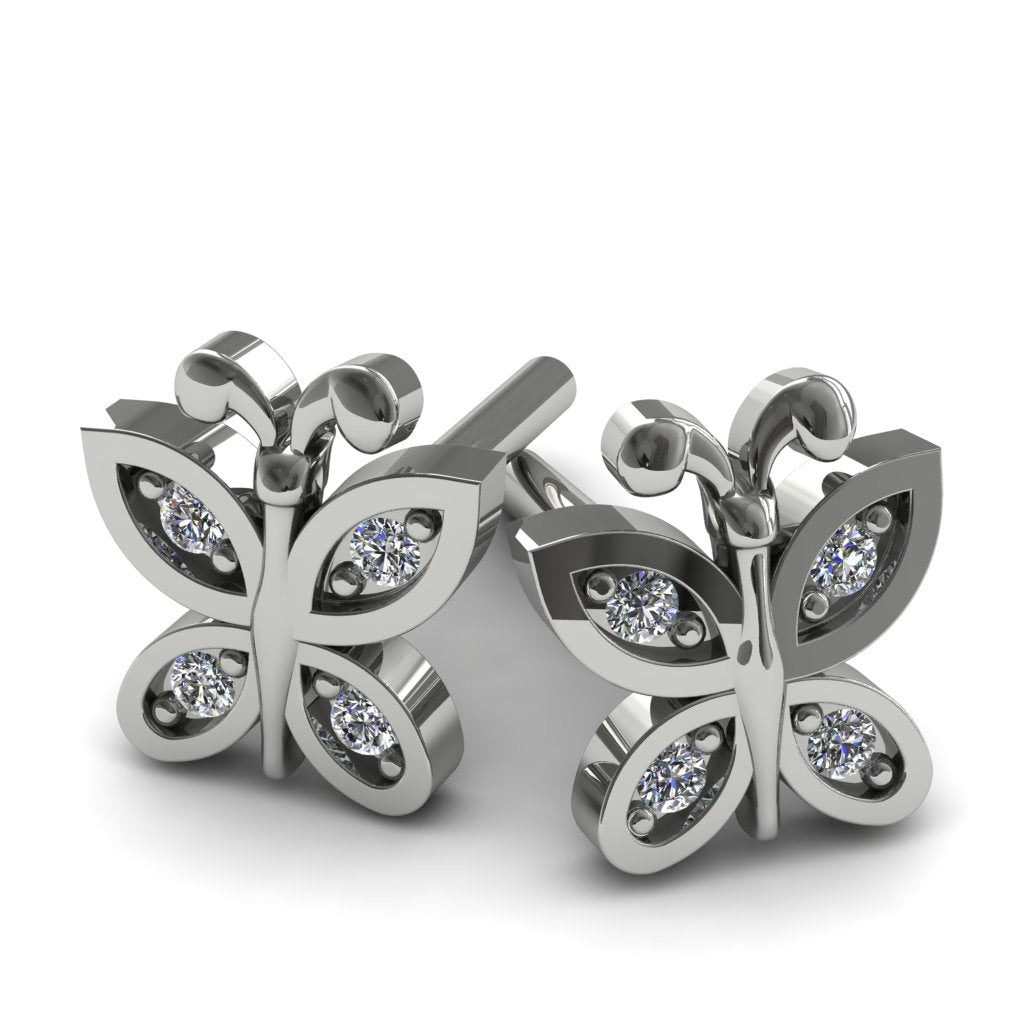 The Victorian Hexagon Diamond Earrings- Peyton no. 3