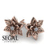 The Lotus Earrings- Lotus no. 2 image 3