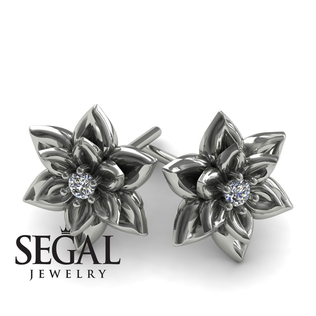 The Lotus Earrings- Lotus no. 3