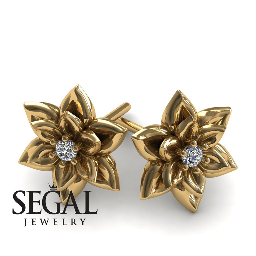 The Lotus Earrings - Lotus no. 1