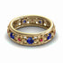 All I Want is Flowers -sapphire anniversary ring - Victoria no. 31