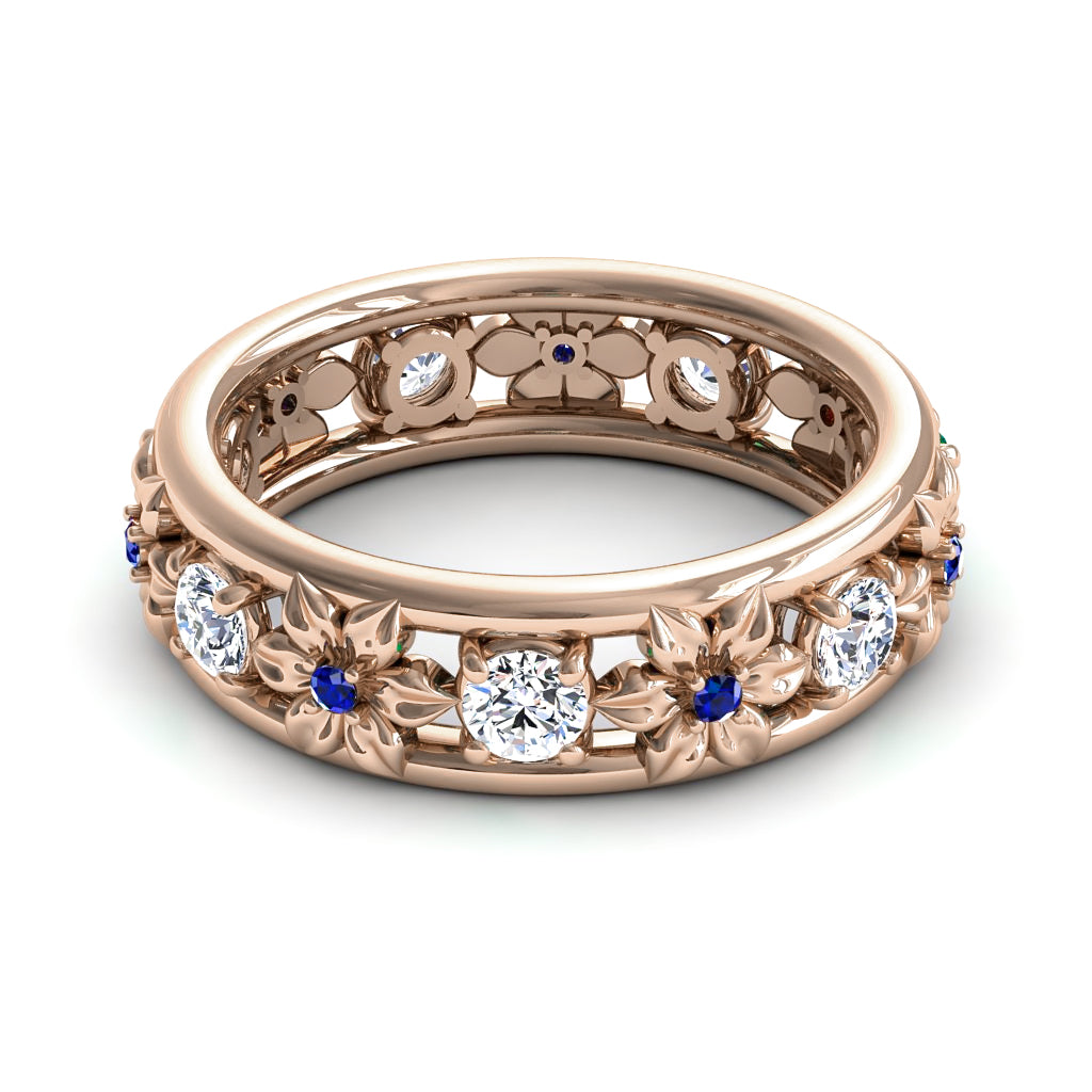 All I Want is Flowers 5 year anniversary ring - Victoria no. 17