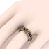 All I Want is Flowers -sapphire anniversary ring - Victoria no. 31