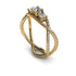 3 Stones Denity Diamond Ring- Natalie no. 1