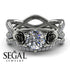 The Rose Power Bridal Set Diamond Ring- Abigail no. 3