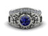 Amaris - The Ancient Ring Blue Sapphire Ring- Makayla no. 15