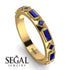 Sapphire Baguette & Princess Eternity Band - Andrea No. 73 image 2