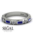 Sapphire Baguette & Princess Eternity Band - Andrea No. 63
