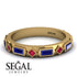 Sapphire Baguette & Princess Eternity Band - Andrea No. 70 image 3