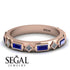Sapphire Baguette & Princess Eternity Band - Andrea No. 62 image 3