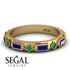Sapphire Baguette & Princess Eternity Band - Andrea No. 64 image 3