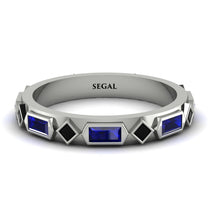Sapphire Baguette & Princess Eternity Band - Andrea No. 69 image 1