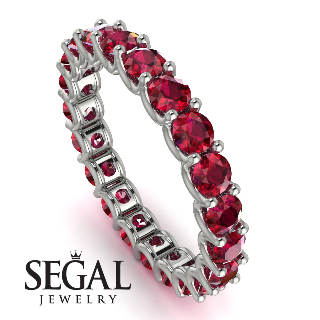 Ruby Eternity Ring - Jayla No. 12