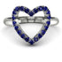 Sapphire Heart Ring - Lia No. 15