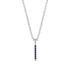 Sapphire Stick Pendant - Kate No. 15