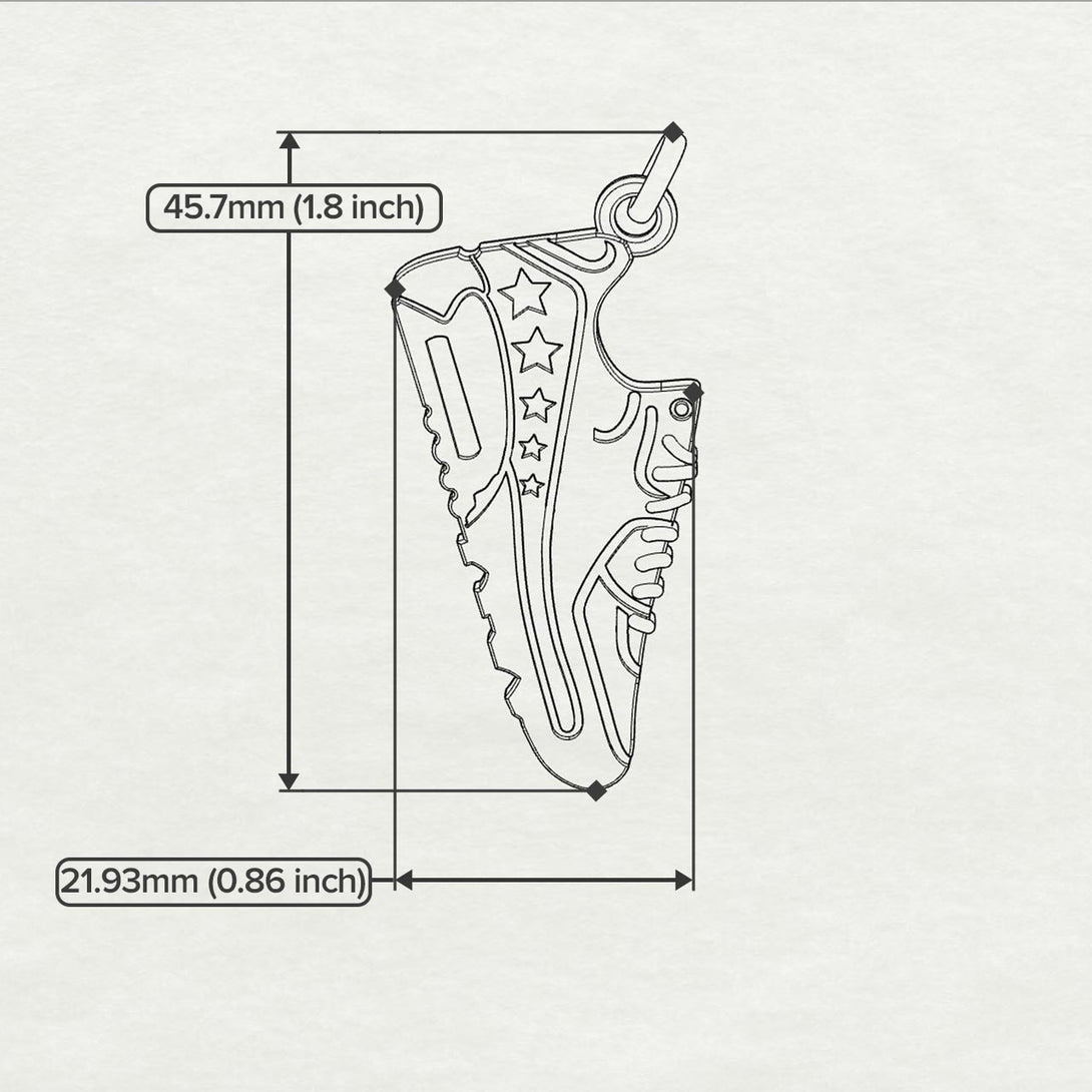 Sneaker Men Pendant - Scott No. 1