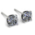 Hidden Halo Cushion Diamond Earrings - Alivia No. 33