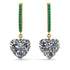 Heart Diamond Earrings - Noelle No. 16