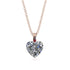 Heart Diamond Necklace - Noelle No. 47