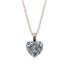 Heart Diamond Necklace - Noelle No. 62