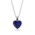 Heart Sapphire Necklace - Noelle No. 15