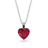 Heart Ruby Necklace - Noelle No. 27