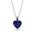 Heart Sapphire Necklace - Noelle No. 45