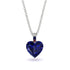 Heart Sapphire Necklace - Noelle No. 60