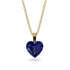 Heart Sapphire Necklace - Noelle No. 13