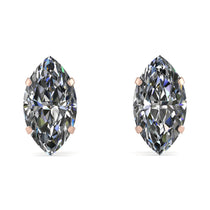 Hidden Halo Marquise Diamond Earrings - Journey No. 47 image 1