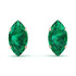 Hidden Halo Marquise Emerald Earrings - Journey No. 65