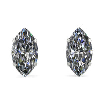 Hidden Halo Marquise Diamond Earrings - Journey No. 63 image 1