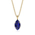 Hidden Halo Marquise Sapphire Necklace - Journey No. 13 image 1