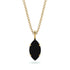 Hidden Halo Marquise Black Diamond Necklace - Journey No. 22 image 1