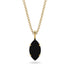 Hidden Halo Marquise Black Diamond Necklace - Journey No. 37 image 1