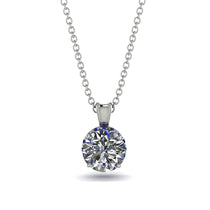 Diamond Necklace With Hidden Halo - Adaline No. 63 image 1