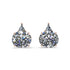 Hidden Halo Diamond Earrings - Rosalie No. 2