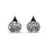 Hidden Halo Diamond Earrings - Rosalie No. 32