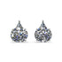 Hidden Halo Diamond Earrings - Rosalie No. 3