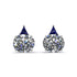 Hidden Halo Diamond Earrings - Rosalie No. 63