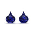 Hidden Halo Sapphire Earrings - Rosalie No. 75
