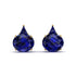 Hidden Halo Sapphire Earrings - Rosalie No. 73
