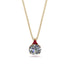Hidden Halo Diamond Necklace - Rosalie No. 46